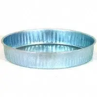 3.5 Gallon Galvanized Utility Pan - Behrens Manufacturing Model 2168