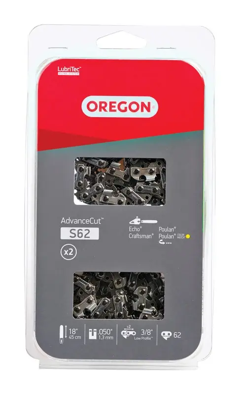 Oregon AdvanceCut S62T 18 In. Chainsaw Chain 62 Links