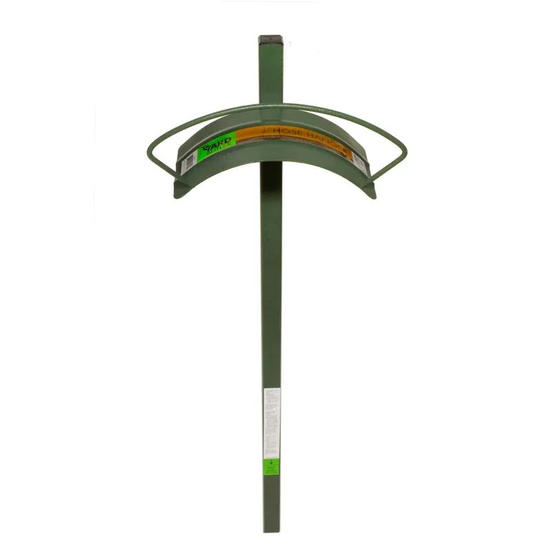 150 Ft. Green Free Standing Hose Hanger With Heavy Duty Bracing
