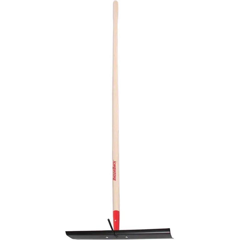 Concrete Rake, 20 In. Steel Head, Wood Handle