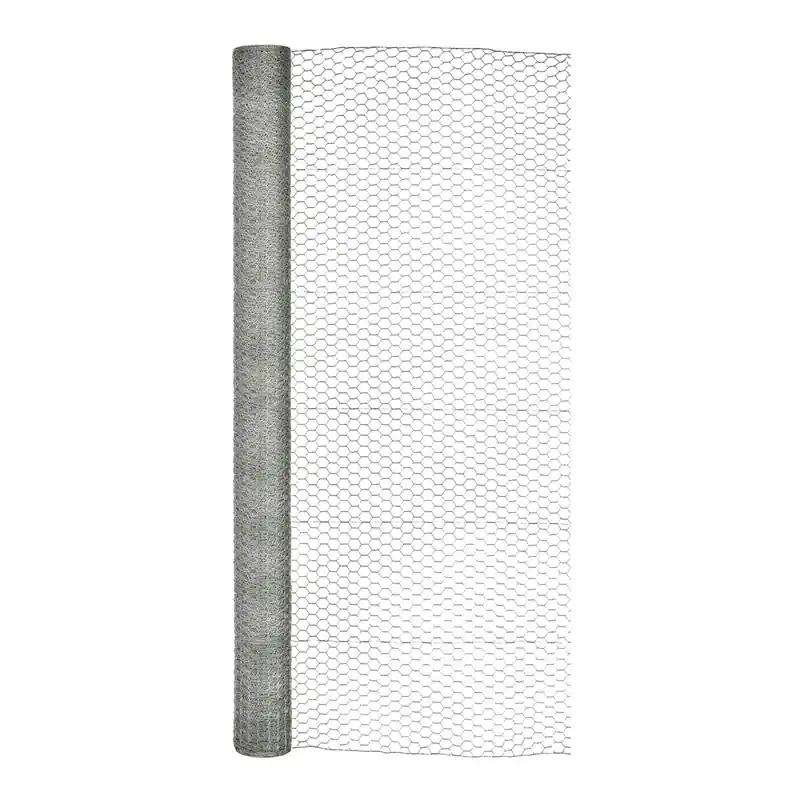 72 In. H X 150 Ft. L Galvanized Steel Poultry Netting 1 In. Hex