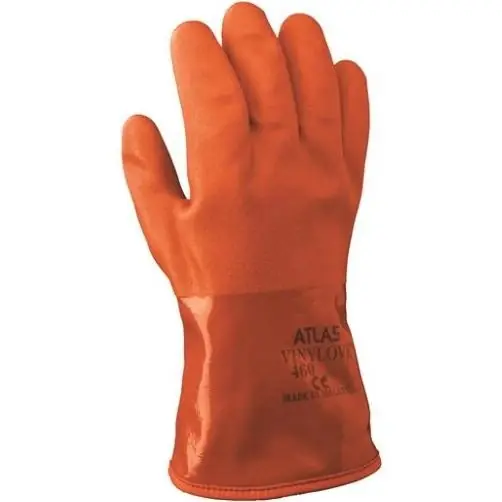 Sb460l Large Insulated Cold Resistant Snow Blower Gloves
