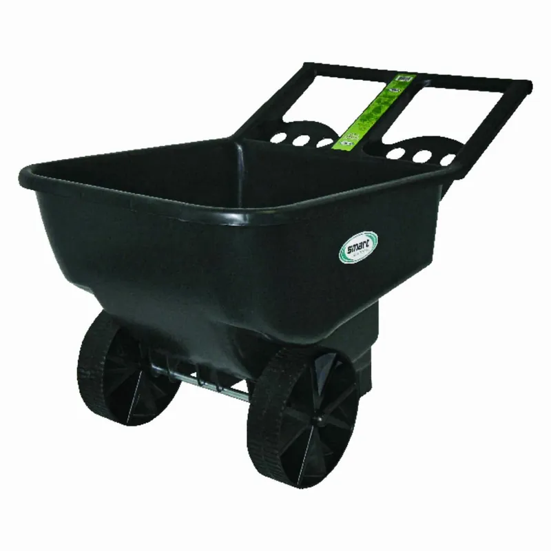 Poly Garden Cart 4.5 Cu Ft With Flat Free Tires And Durable Construction