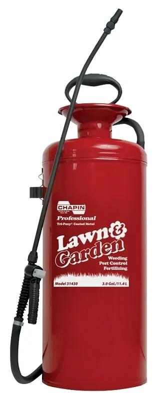 Chapin Lawn & Garden Tri-Poxy Steel Sprayer, 3-Gallons