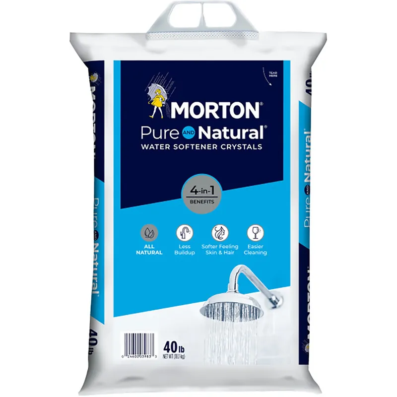 Pure & Natural Water Softening Crystals, 40 Lbs.