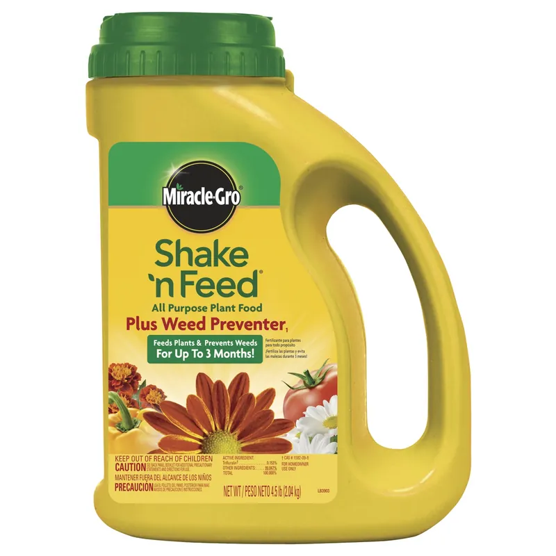 Shake ‘N Feed All Purpose Plant Food Plus Weed Preventer1, 4.5 Lbs.