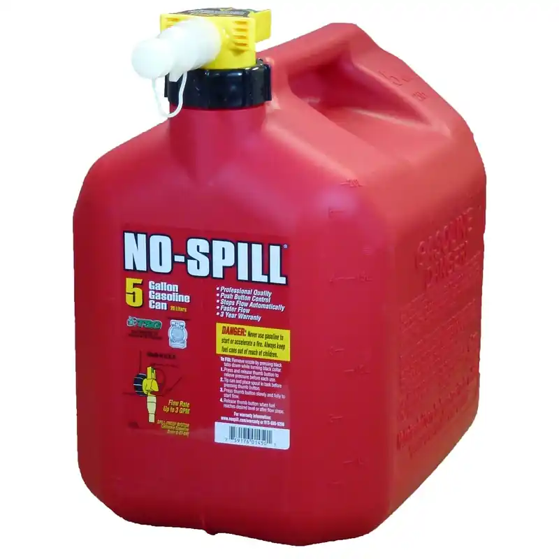 Gas Can, Viewstripe, CARB Compliant, 5 Gallons
