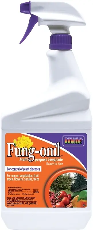 Fung-onil Multi-Purpose Fungicide For Plant Disease, Controls Blight, Mildew & More, 32 Oz. Spray