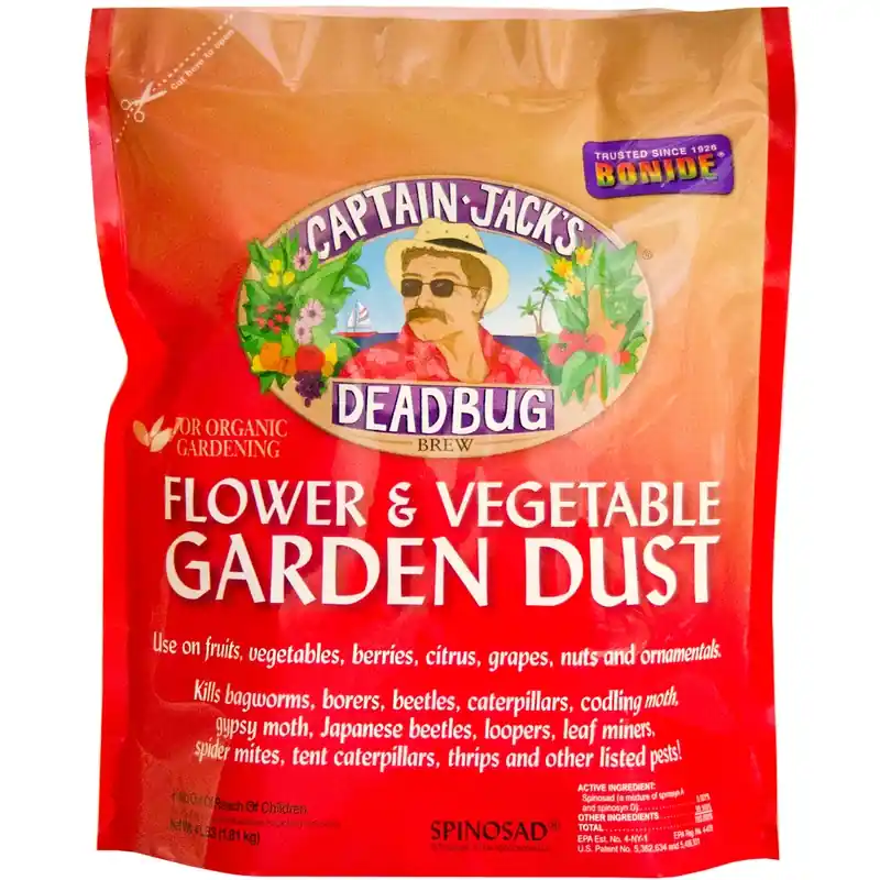Captain Jack‘s 4 Lb. Organic Garden Dust Insect Killer With Spinosad