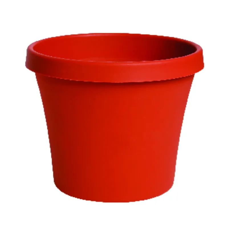 Terrapot 4.5 In. H X 4 In. D Resin Traditional Planter In Terracotta Clay