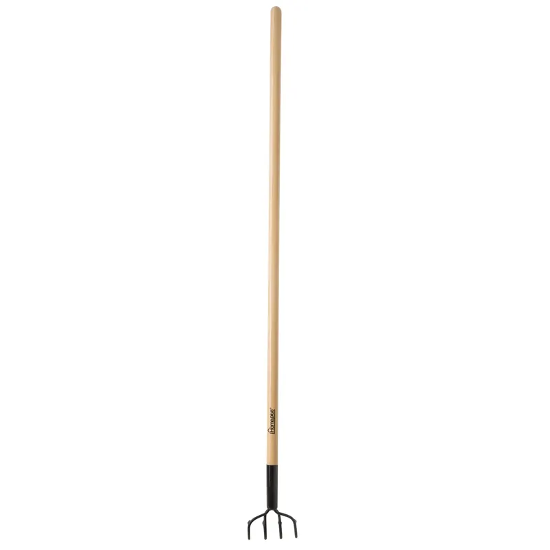 Home Plus 4 Tine Steel Cultivator 48 In. Wood Handle