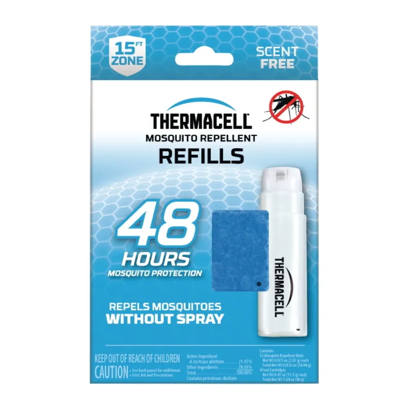 Thermacell Fuel-ZoneGuard Insect Repellent Refill For Mosquitoes 48-Hr Refill Pk