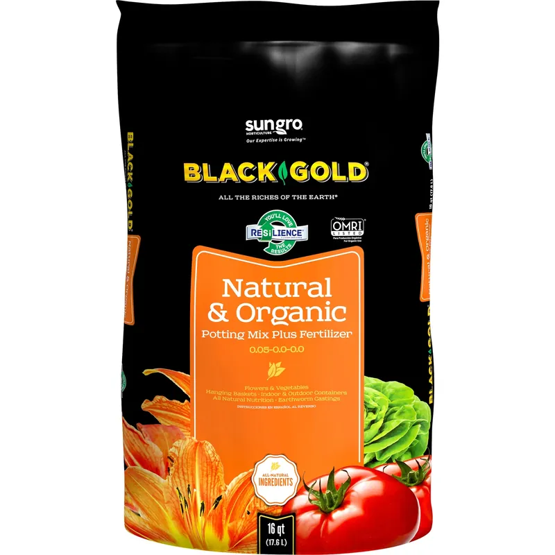 Natural & Organic Potting Mix, 16-Qt.