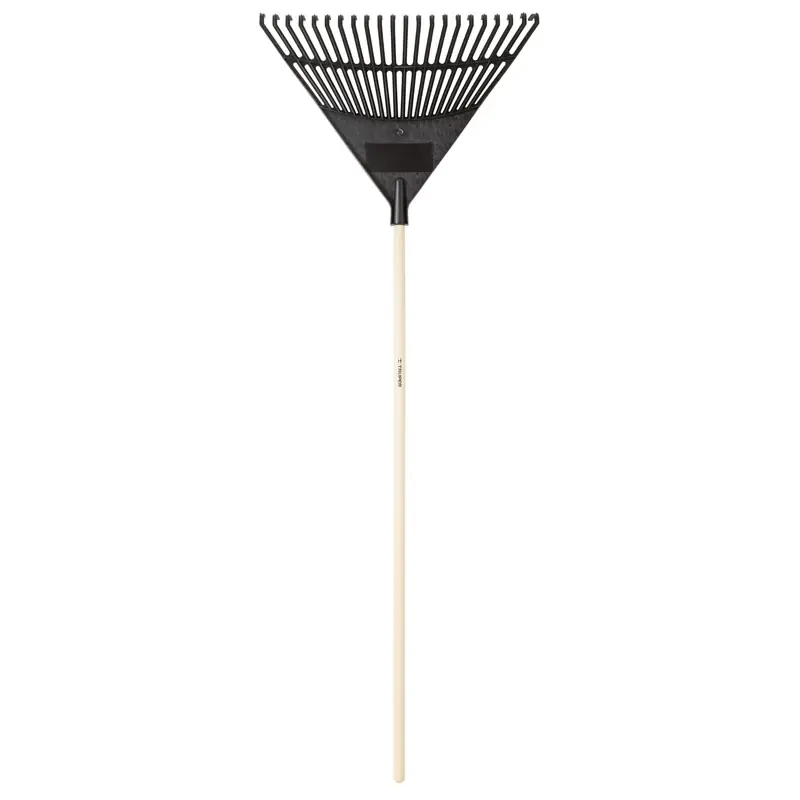 61 In. Poly Rake With 22 Tines And Wood Handle - Model Ep-22-ace
