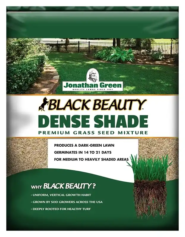 Black Beauty 3 Lb. Dense Shade Grass Seed Mix For 900 Sq. Ft. Coverage
