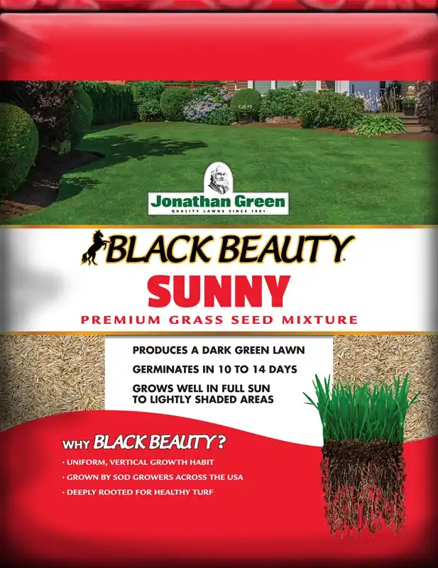 Black Beauty Full Sun Grass Seed Mixture, 3 Lbs., Covers 4,000 Sq. Ft.