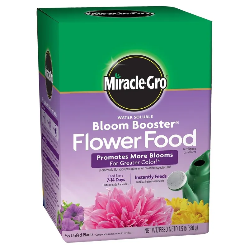 Miracle-gro 1.5 Lb Water Soluble Bloom Booster Flower Food (15-30-15)