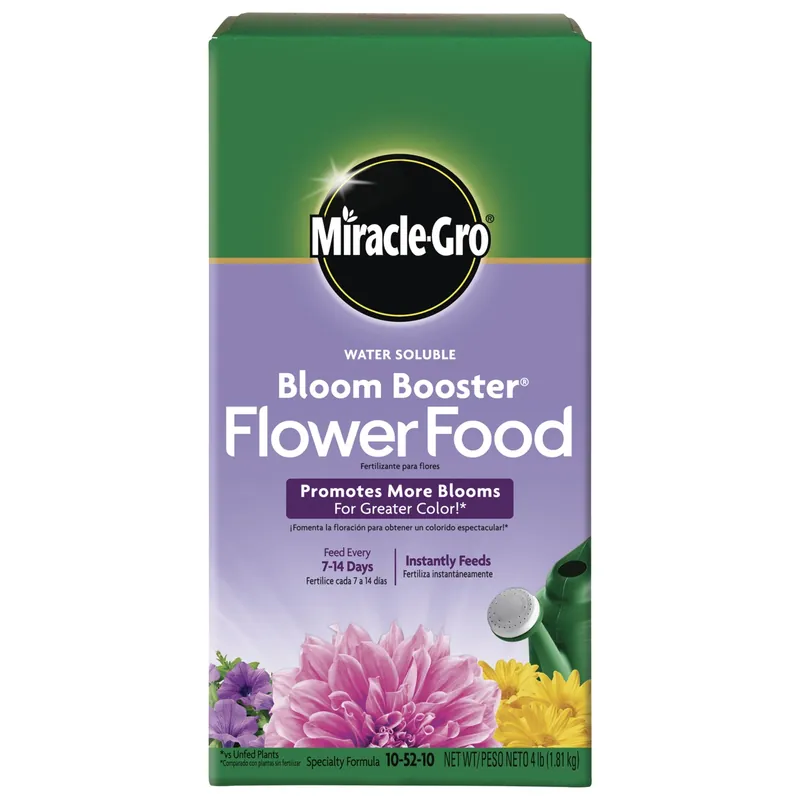 Water Soluble Bloom Booster Flower Food, 4 Lbs.