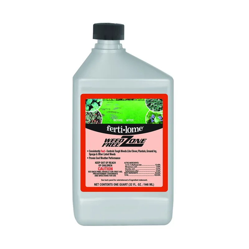 Weed Free Zone 32 Oz. Concentrate Weed Killer For Broadleaf Weeds