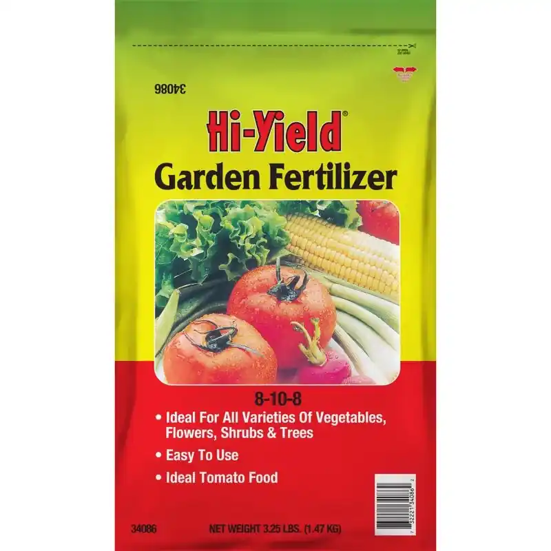 Hi-yield Flowers Fruits Vegetables Garden Fertilizer 3.25 Lb Granules
