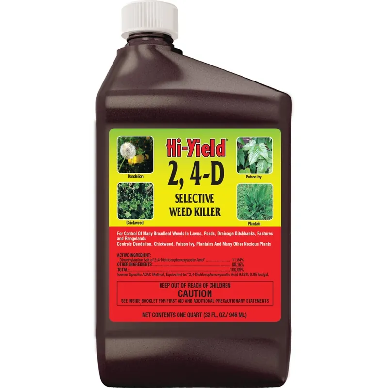 2, 4-d 32 Oz. Concentrate Selective Weed Killer For Broadleaf Weeds