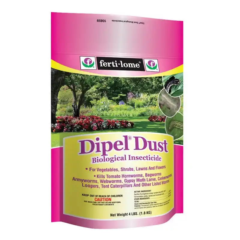 Ferti-lome Dipel Dust Biological Insect Killer Dust 4 Lb