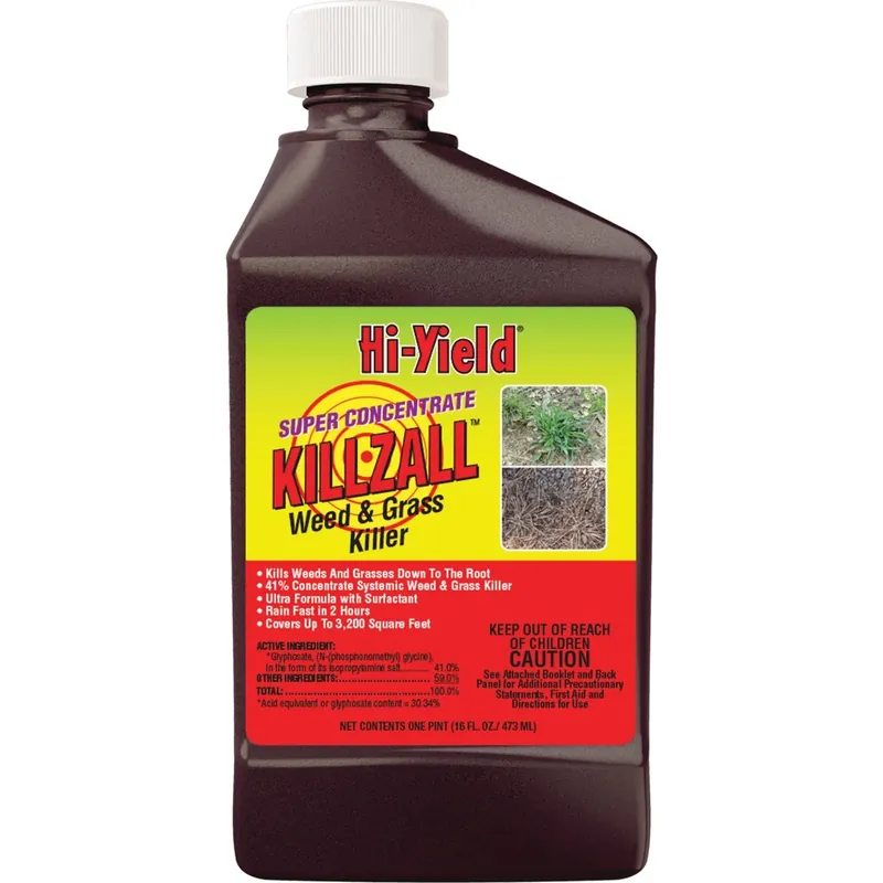 Killzall 16 Oz. Concentrate Non-selective Weed & Grass Killer