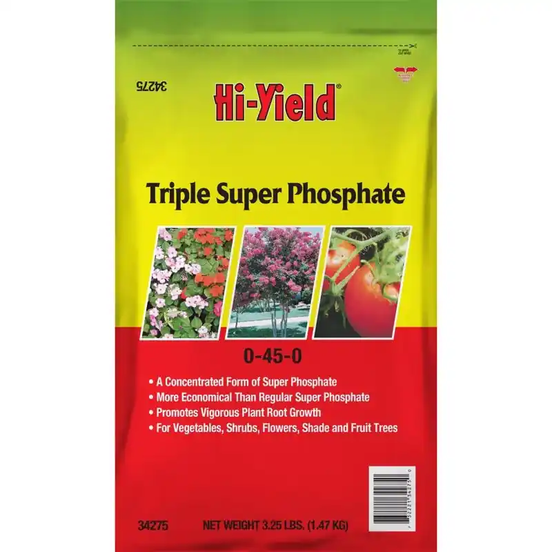 Hi-yield Triple Super Phosphate 0-45-0 Granules Plant Food 3.25 Lb Bagged