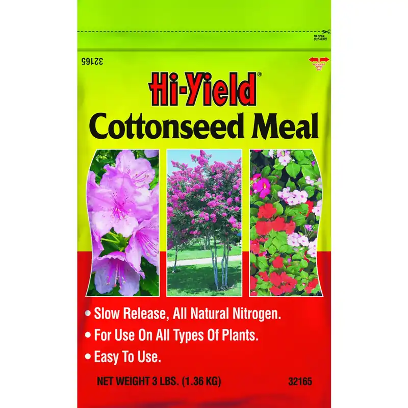 Organic Granules Cottonseed Meal 3 Lb - 6-1-1 Fertilizer For All Plants