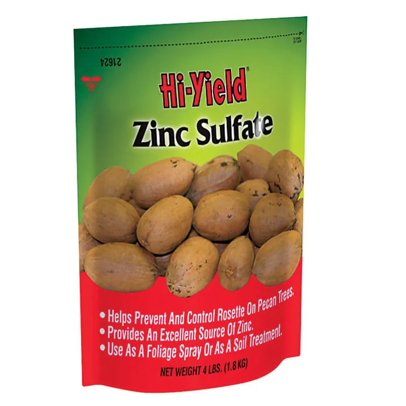 Hi‑Yield Zinc Sulfate Granular Fertilizer – 3.25 lb For Trees & Shrubs