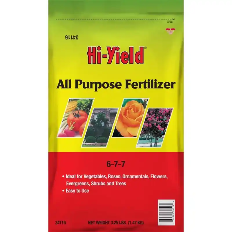 Hi-yield All Purpose Fertilizer Granules 3.25 Lb Bagged