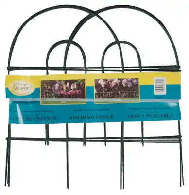 Panacea 10 Ft. L X 18 In. H Metal Green Garden Fence