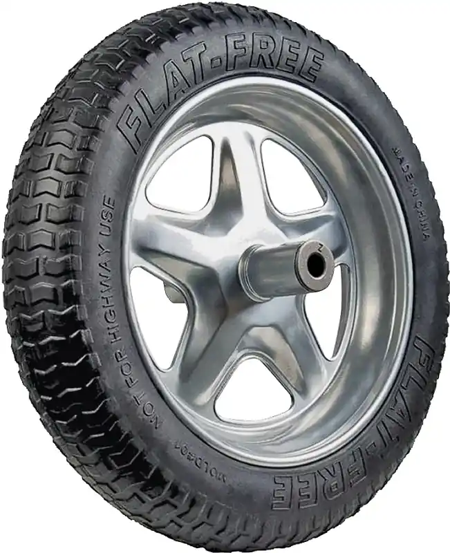 Flat-Free Wheelbarrow Tire, 16-In.