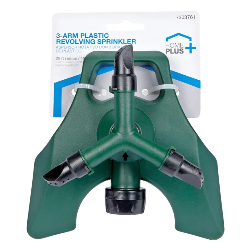Home Plus Plastic Sled Base Rotating Sprinkler 1900 Sq Ft 1 Pk
