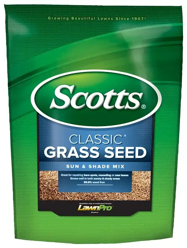 Classic Grass Seed Sun & Shade Mix, 7 Lbs., Covers 5,600 Sq. Ft.