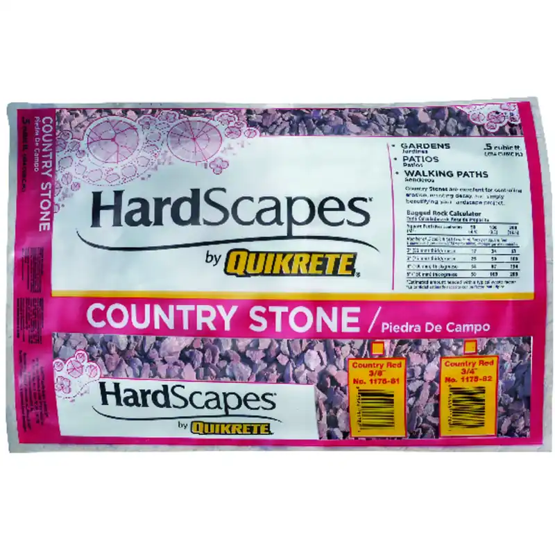 Hardscapes Red Decorative Stone 0.5 Cu Ft 50 Lb Medium Size
