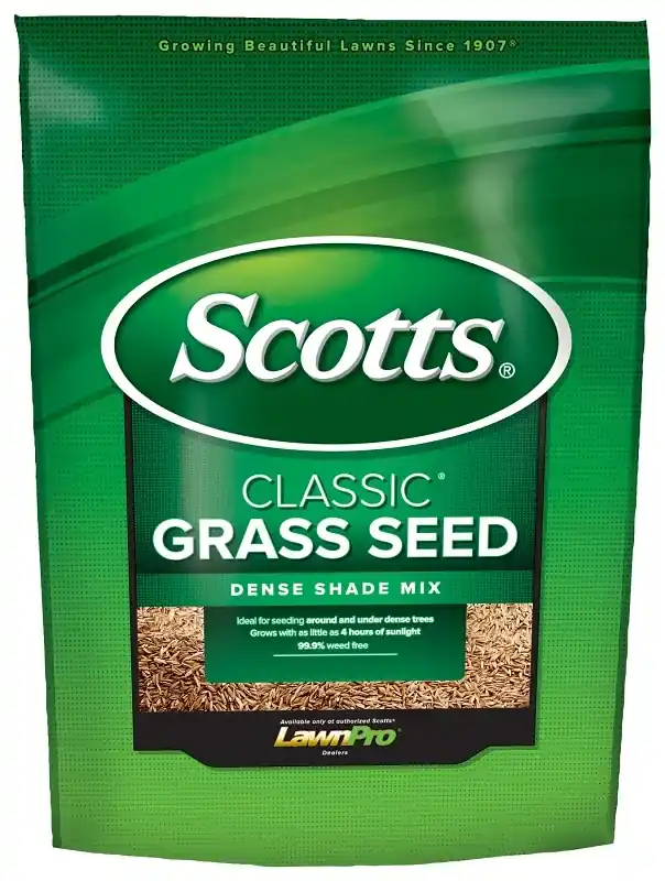 Classic Grass Seed Dense Shade Mix, 3 Lbs., Covers 1,500 Sq. Ft.