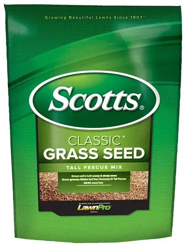 Classic Grass Seed Tall Fescue Mix, 3 Lbs., Covers 1330 Sq. Ft.