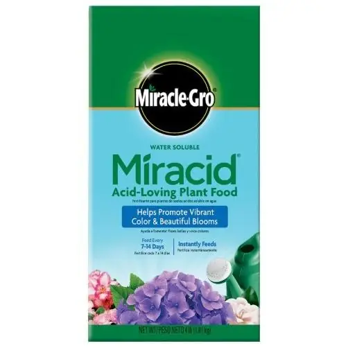 4 Lb. Water Soluble Miracid Plant Food For Acid-loving Plants