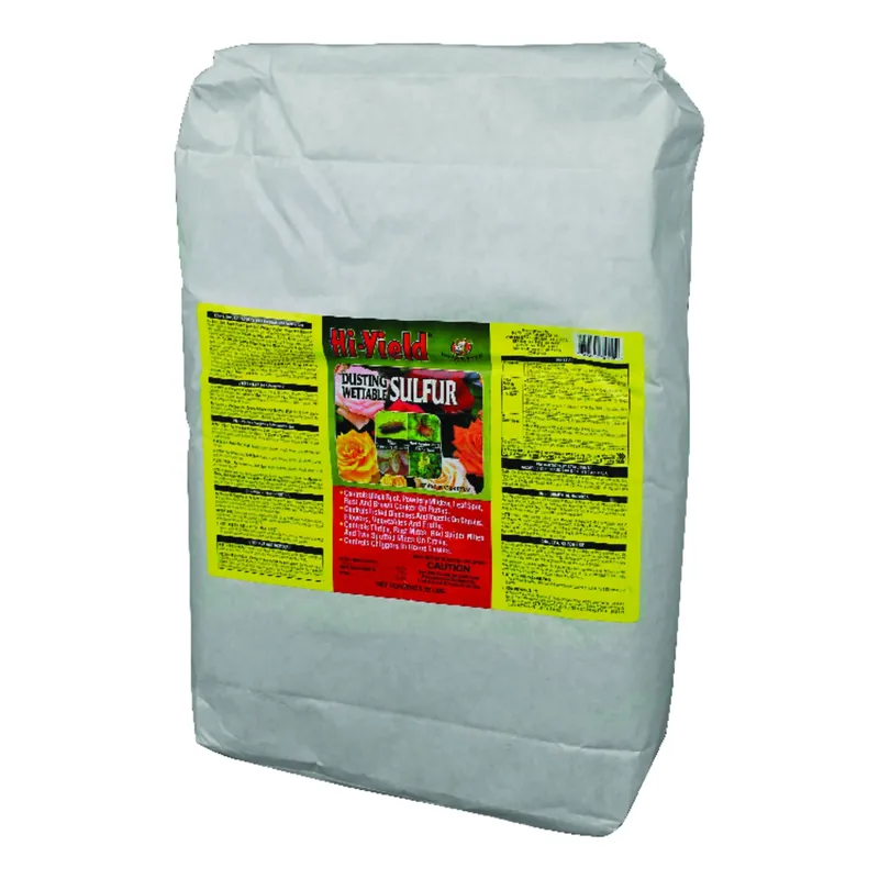 25 Lb. Powder Concentrate Wettable Sulphur Fungicide Insect Killer