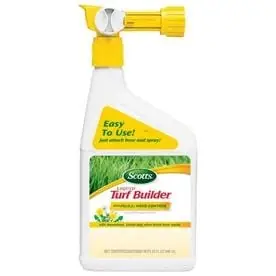 Scotts Liquid Turf Builder With Plus 2 Weed Control 32 Oz Lawn Fertilizer 25-0-2