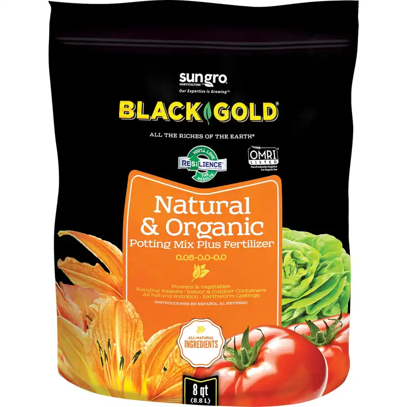 Natural & Organic Potting Soil, 8-Qt.