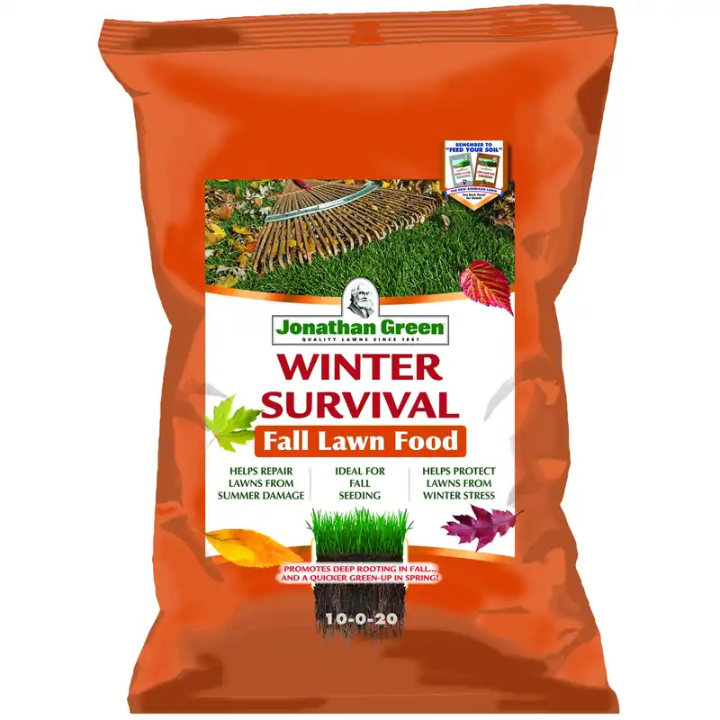 Winter Survival Fall Lawn Fertilizer, Covers 15,000 Sq. Ft.
