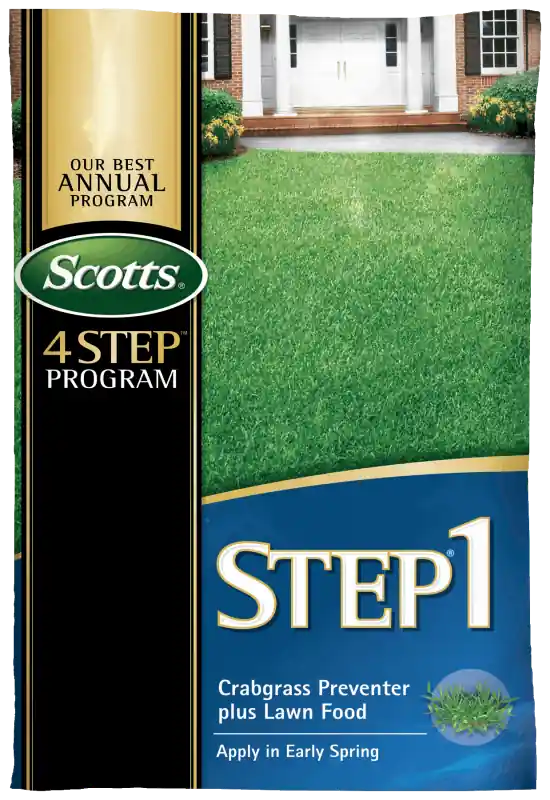 Step 1 Crabgrass Preventer Plus Lawn Food, 13.46 Lbs., Covers 5,000 Sq. Ft