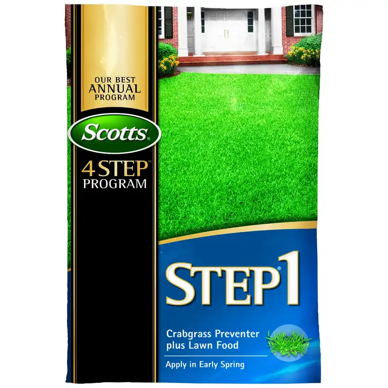 Step 1 Crabgrass Preventer Plus Lawn Food, 40.28 Lbs., Covers 15,000 Sq. Ft