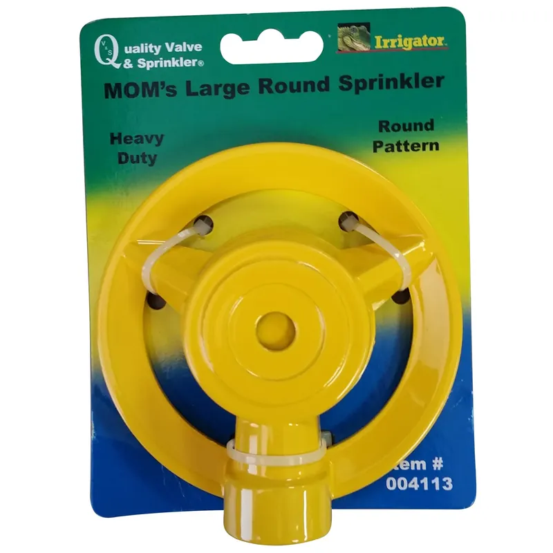 Quality Valve And Sprinkler Metal Ring Base Irrigator Sprinkler 700 Sq Ft 1 Pk