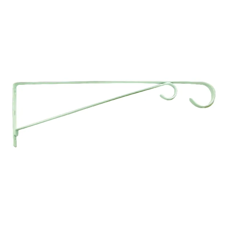 Panacea White Steel 15 In. H Straight W/Loop Plant Hook 1 Pk