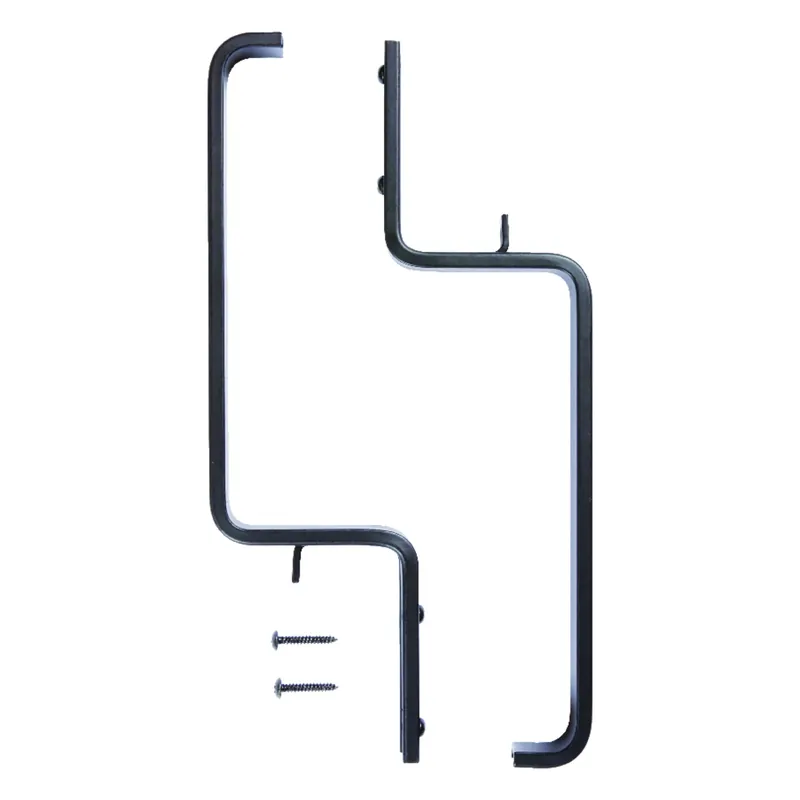 Panacea Black Aluminum 3-3/16 In. H Adjustable Plant Bracket 1 Pk
