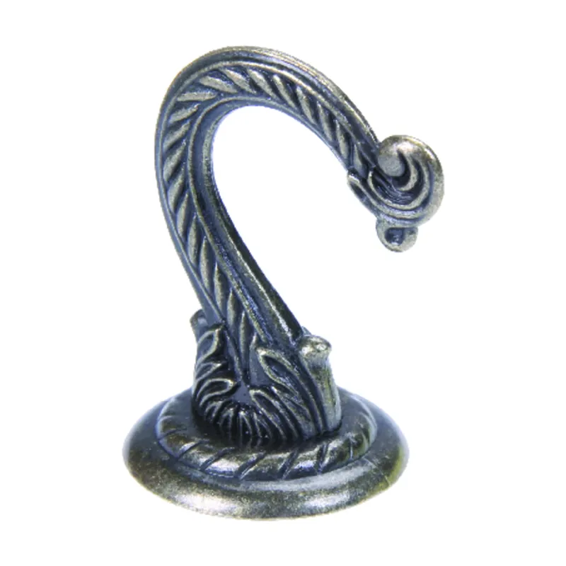 Panacea Steel 1-1/2 In. H Sturdy Swag Hook 2 Pk