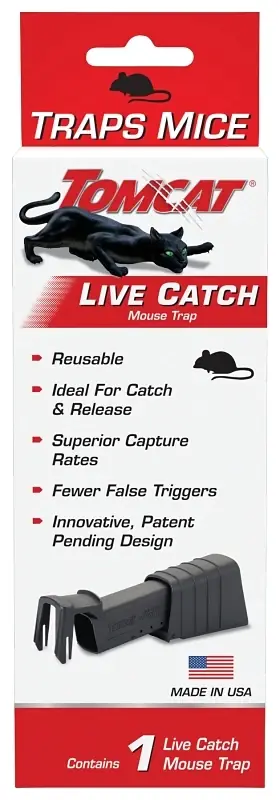 Tomcat Small Live Catch Trap For Mice 1 Pk